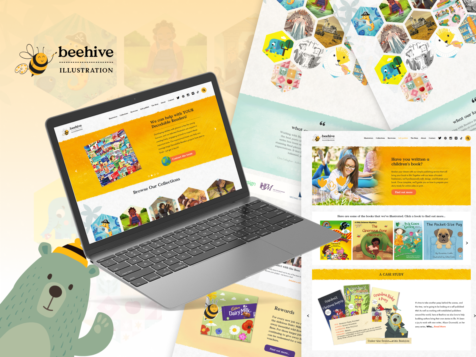 Beehive Illustration