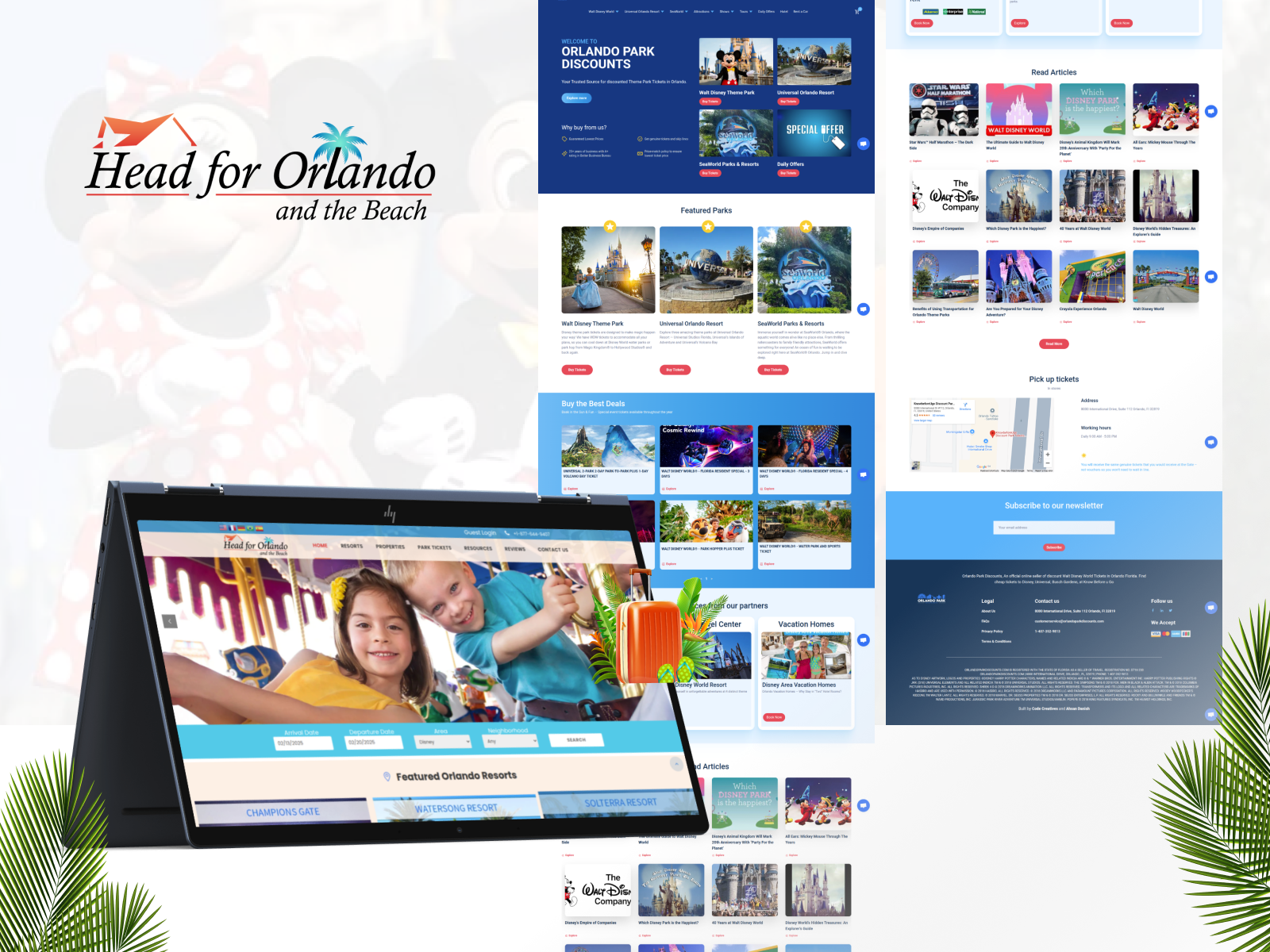 Head for Orlando and the Beach