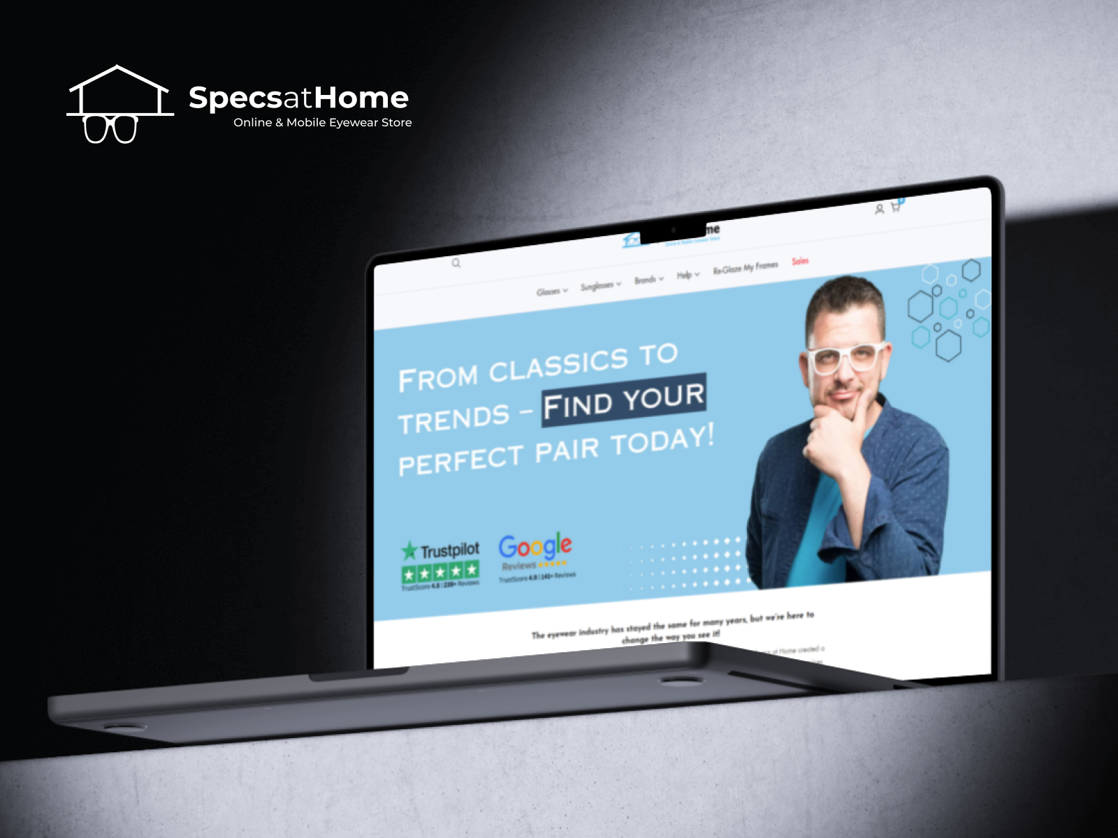 Eyewear Specs At Home