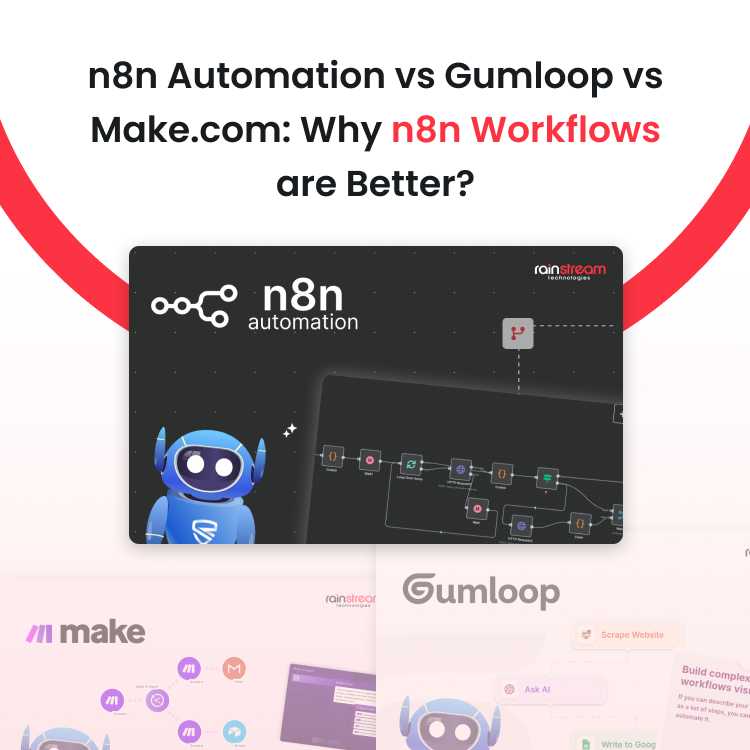 n8n Automation vs Gumloop vs Make.com: Why n8n Workflows are Better?
