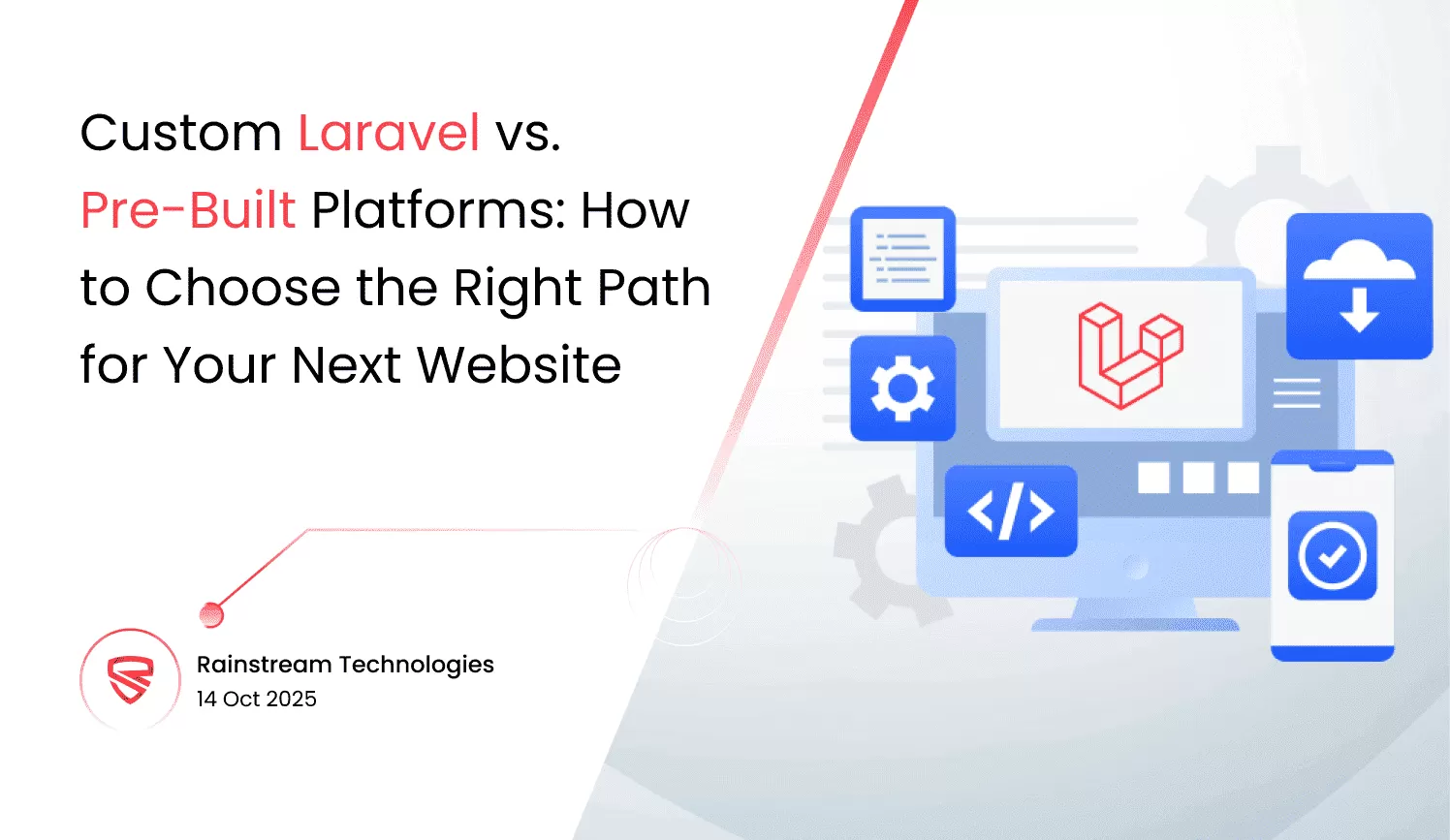 Custom Laravel vs. Pre-Built Platforms: How to Choose the Right Path for Your Next Website