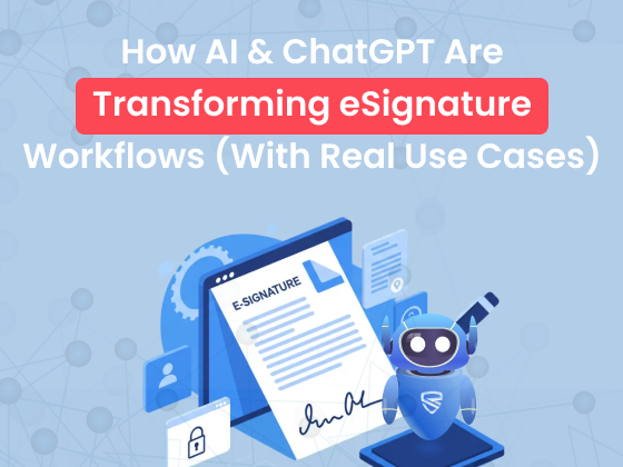 How AI and ChatGPT Are Streamlining eSignature Workflows?